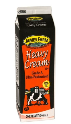 James Farm - Heavy Whipping Cream, - 32 oz