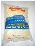 Supremo Italiano - Shredded Whole Milk Mozzarella Cheese - 5 lbs