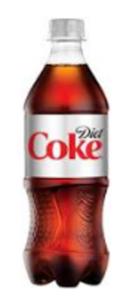 Diet Coke Bottle, 20 fl oz - 24 ct